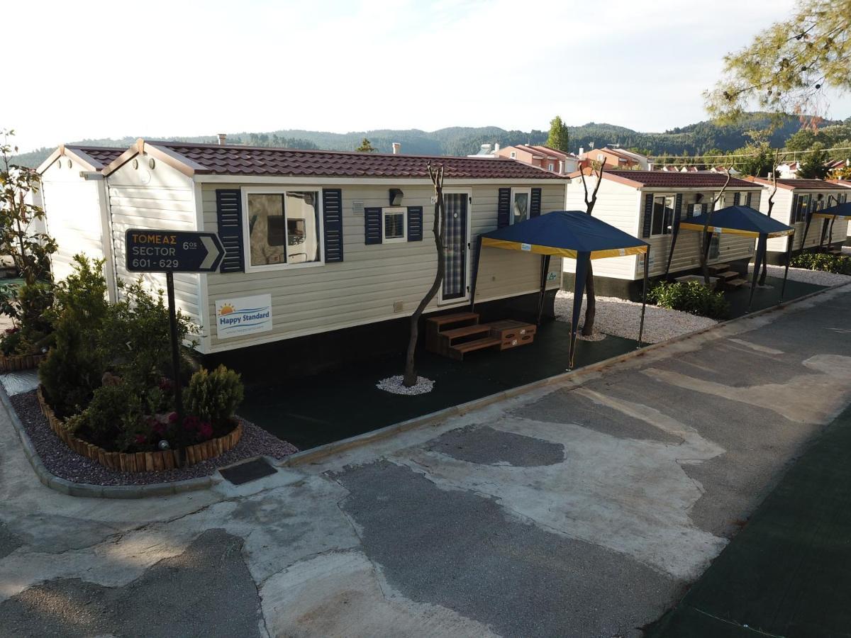 Happy Camp Mobile Homes In Castello Camping & Summer Resort Неос Мармарас Екстериор снимка